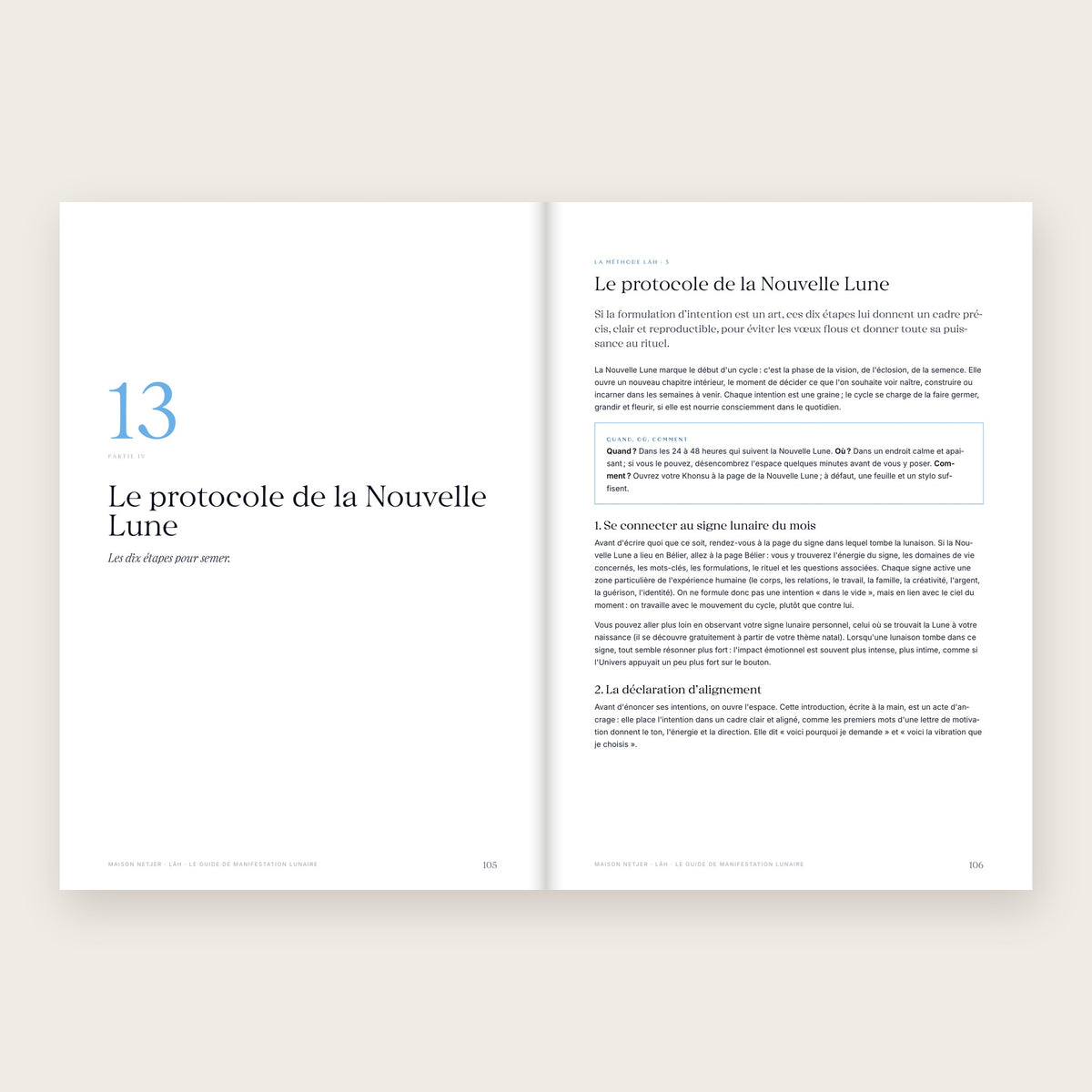 LÂH, le protocole de la Nouvelle Lune