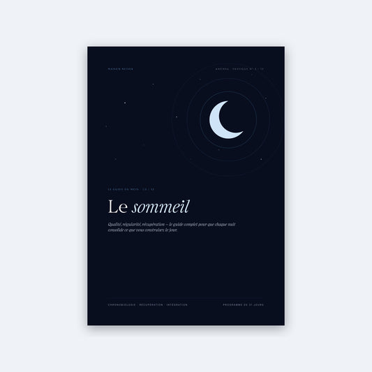 Guide de pratique n° 3 · Le sommeil