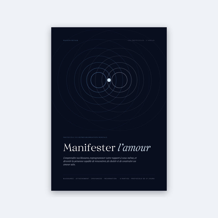 Manifester l'amour · Protocole de 21 jours