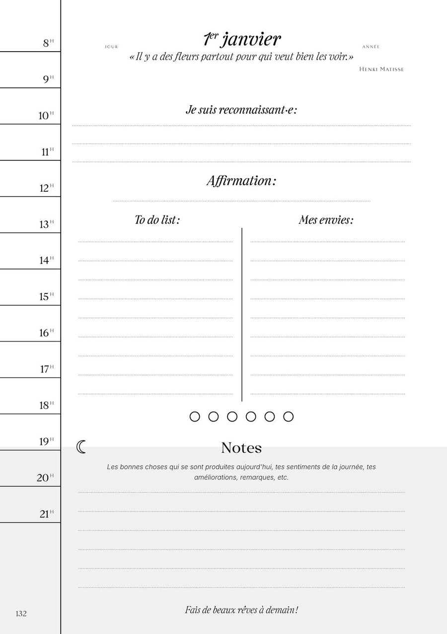 La page du jour