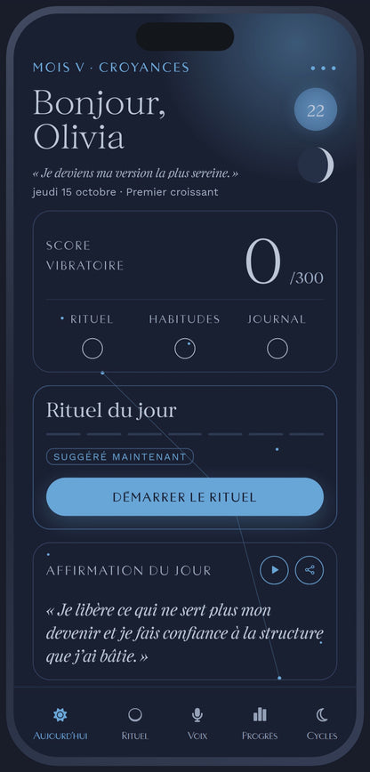 Démonstration de l'application Khonsu